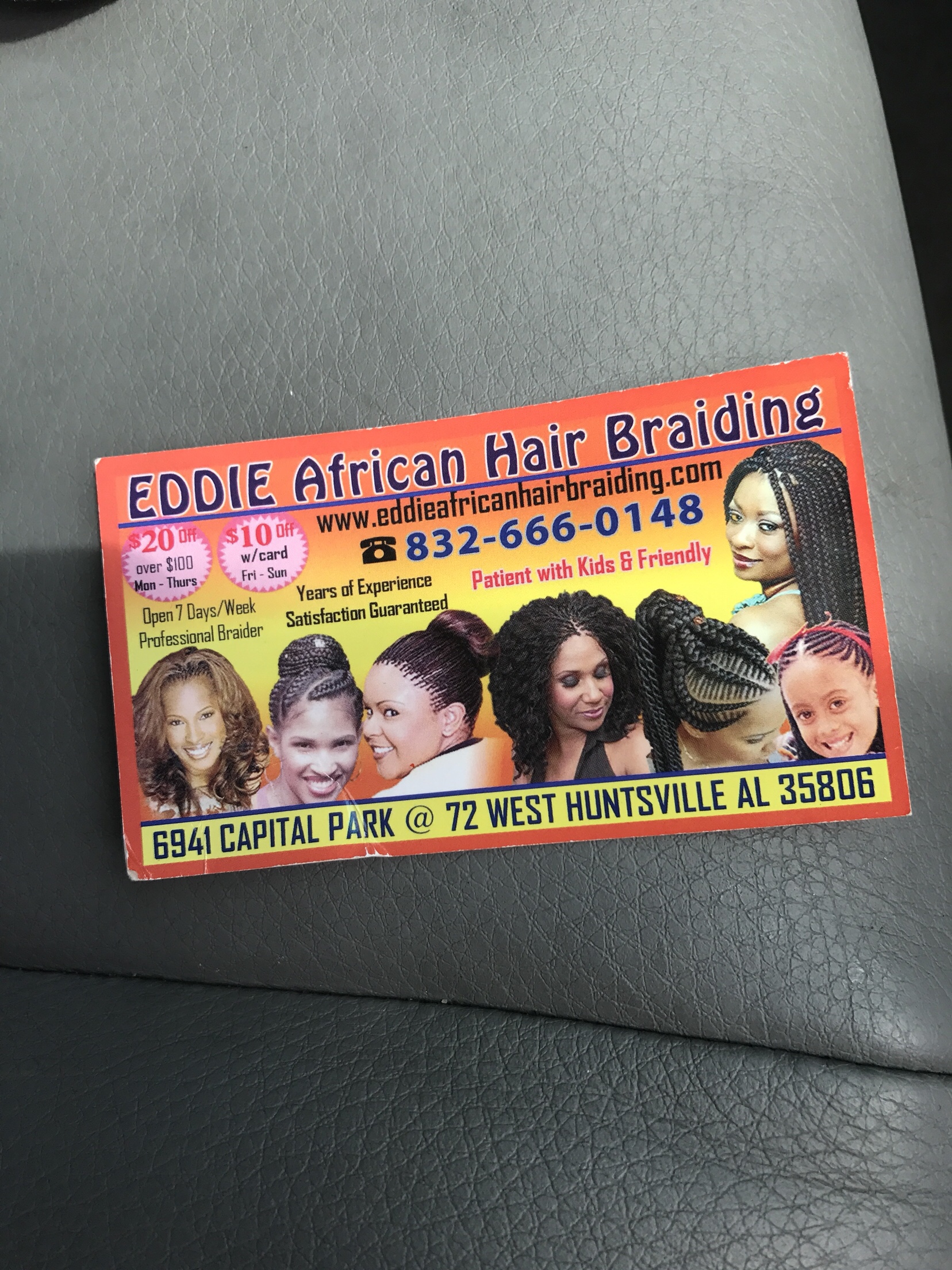 Eddie African Hair Braiding In Madison Al Vagaro